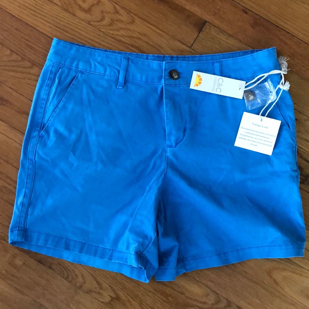 C&C California Blue Shorts NWT